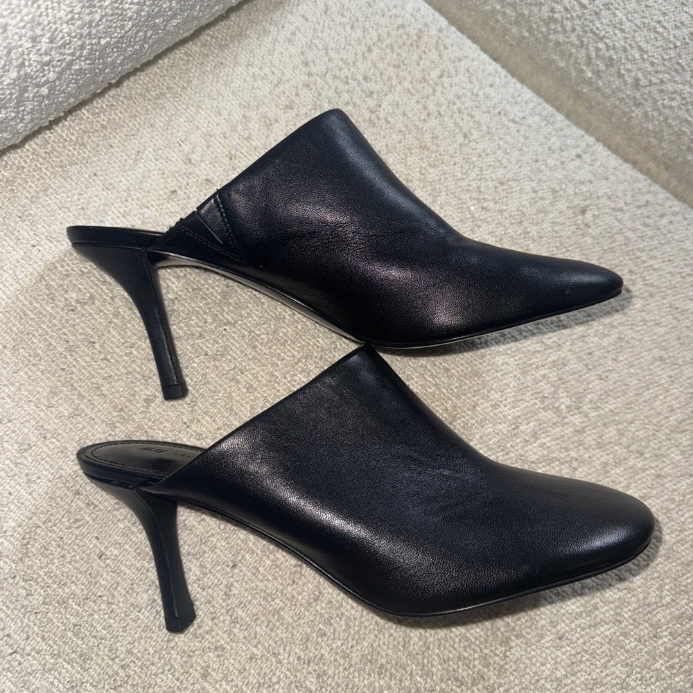 BRAND NEW 100% leather mules H&M premium